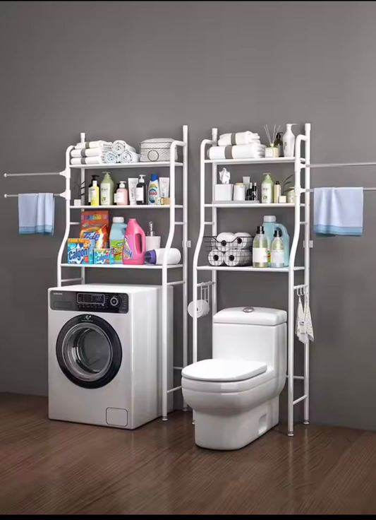 support de rangement en acier inoxydable pour salle de bain WC