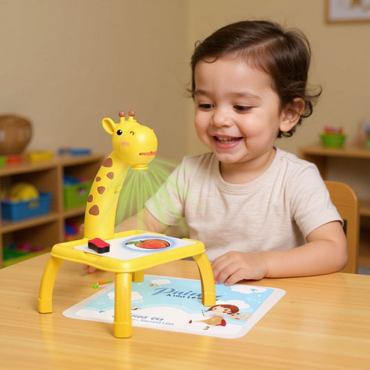 Projecteur de Dessin Éducatif pour Enfants Giraffe – بروجيكتور رسم تعليمي للأطفال
