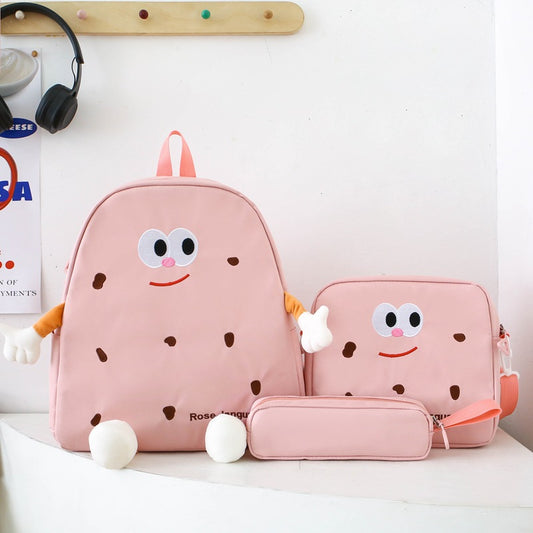 Ensemble de sacs d’école pour adolescents 3Pcs – محفظة 3 قطع