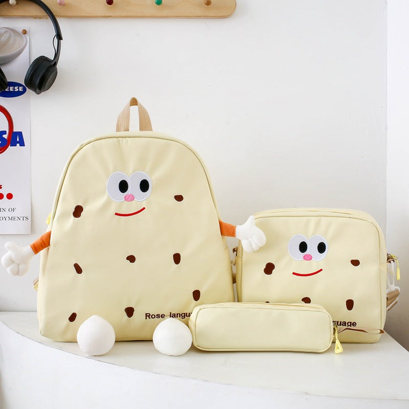 Ensemble de sacs d’école pour adolescents 3Pcs – محفظة 3 قطع