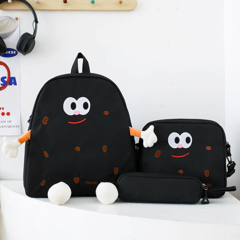 Ensemble de sacs d’école pour adolescents 3Pcs – محفظة 3 قطع