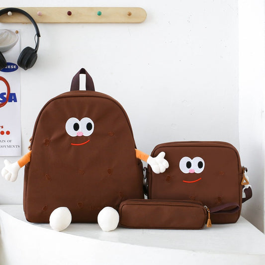 Ensemble de sacs d’école pour adolescents 3Pcs – محفظة 3 قطع